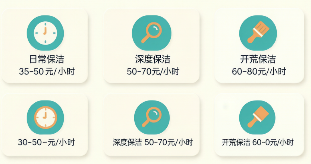 成都上门保洁多少钱一个小时-2026小时价格表